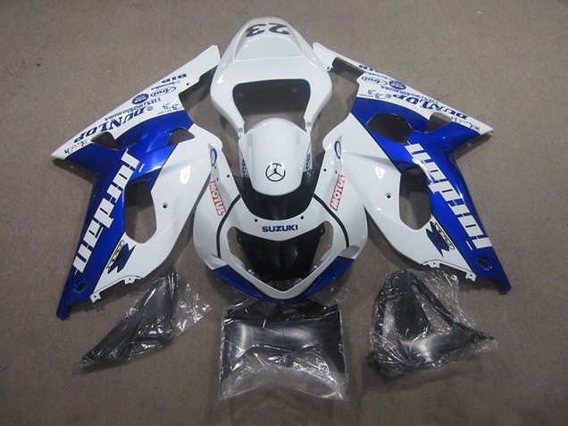 Buy 2001-2003 White Blue Motul Suzuki GSXR750 Motorcycle Fairing Kit