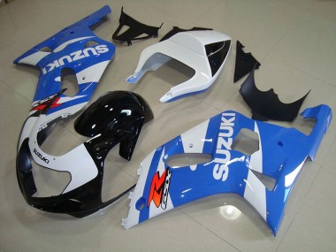 Buy 2001-2003 Blue White Suzuki GSXR750 Bike Fairings