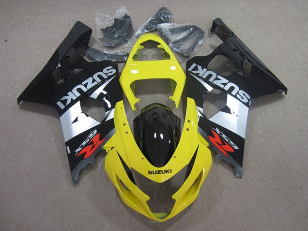 Buy 2004-2005 Yelow Black Silver Suzuki GSXR750 Motorcycle Replacement Fairings