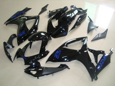 Buy 2006-2007 Black Blue Decal Suzuki GSXR750 Bike Fairing