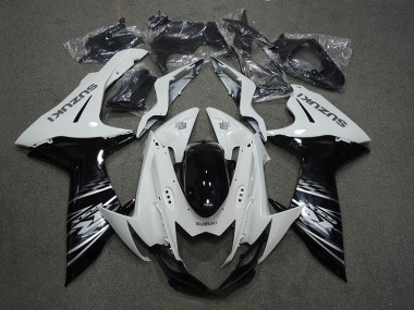 Buy 2011-2021 White Black Suzuki GSXR750 Bike Fairings