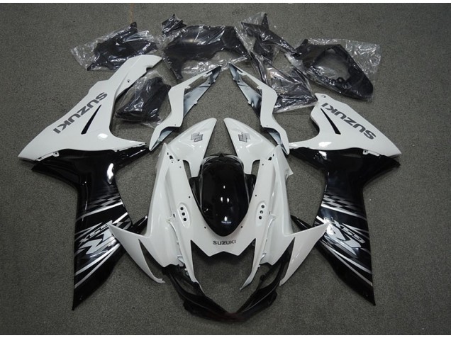Buy 2011-2021 White Black Suzuki GSXR750 Bike Fairings