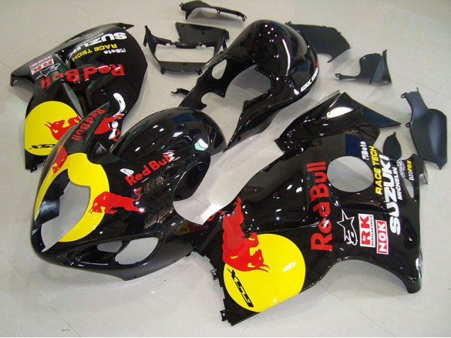 Buy 1996-2007 Black Yellow Red Bull Suzuki GSXR1300 Hayabusa Motorcycle Fairing Kits Buy 1996-2007 Black Yellow Red Bull Suzuki GSXR1300 Hayabusa Motorcycle Fairing Kits