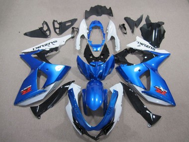 Buy 2009-2016 Blue White Suzuki GSXR1000 Replacement Fairings