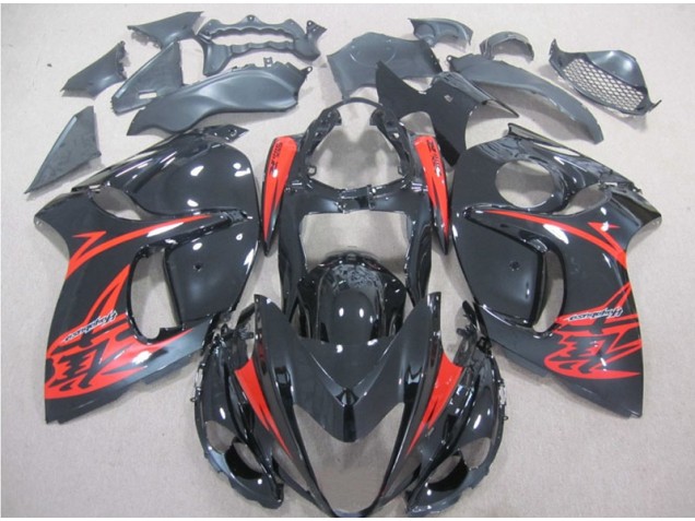 Buy 2008-2019 Black Red Suzuki GSXR1300 Hayabusa Motorcycle Bodywork Buy 2008-2019 Black Red Suzuki GSXR1300 Hayabusa Motorcycle Bodywork