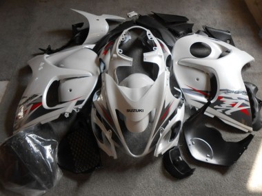 Buy 2008-2019 White Black Suzuki GSXR1300 Hayabusa Motorcycle Fairings Kits