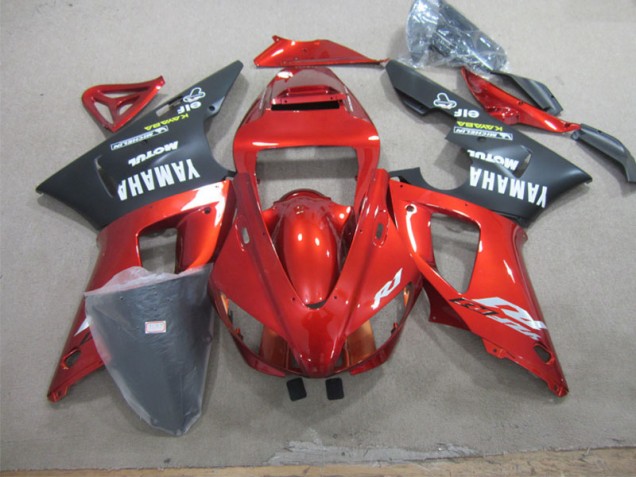 Buy 1998-1999 Red Black White Decal Yamaha YZF R1 Bike Fairings