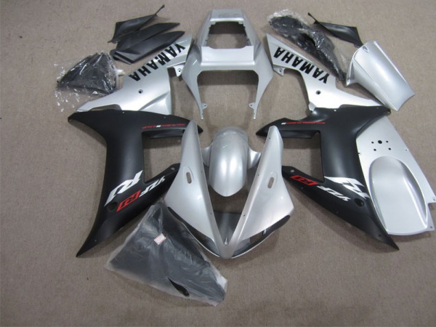 Buy 2002-2003 Black Silver Yamaha YZF R1 Motorbike Fairing Kits