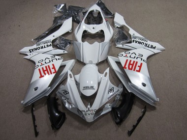Buy 2007-2008 White Fiat Yamaha YZF R1 Bike Fairings