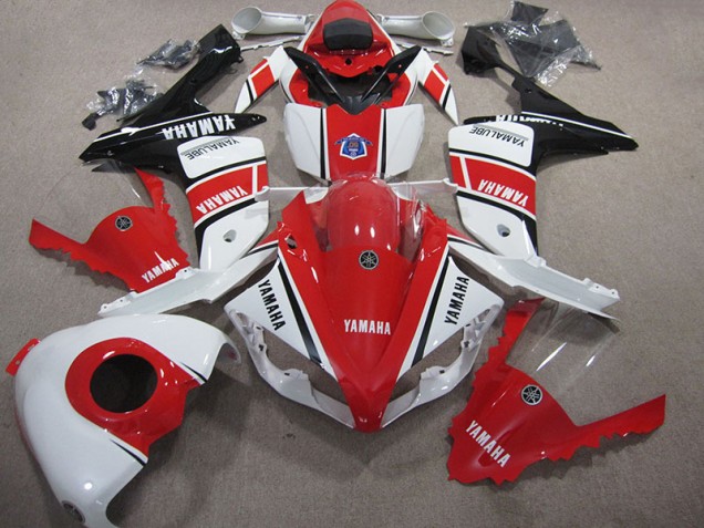 Buy 2007-2008 Red White Yamaha YZF R1 Motorcycle Bodywork
