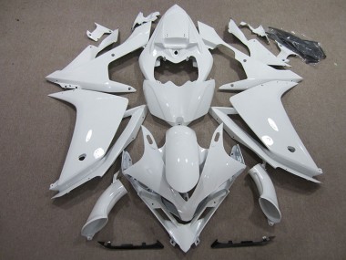 Buy 2007-2008 White Yamaha YZF R1 Motorcycle Fairings