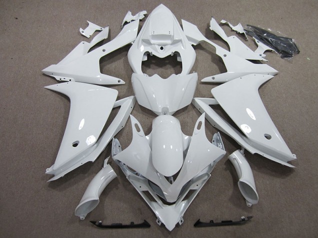 Buy 2007-2008 White Yamaha YZF R1 Motorcycle Fairings