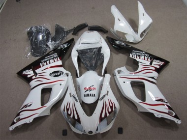 Buy 2009-2011 White Black Red Shark Yamaha YZF R1 Bike Fairing Kit