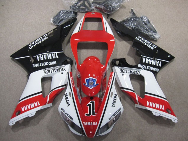 Buy 2009-2011 Red White Black Yamaha YZF R1 Motorcycle Bodywork