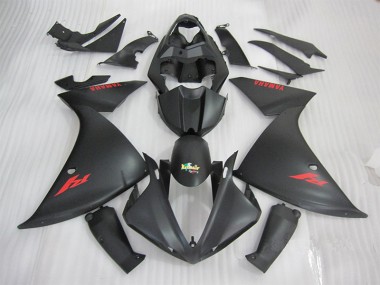Buy 2009-2011 Black Red Yamaha YZF R1 Motorcycle Fairings