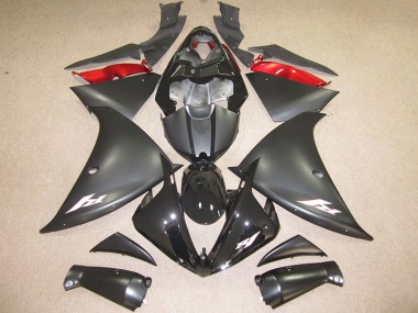 Buy 2012-2014 Black White Decal Yamaha YZF R1 Replacement Fairings