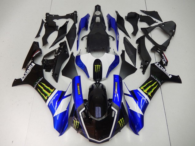 Buy 2015-2019 Blue Black Monster Yamaha YZF R1 Motorbike Fairings Buy 2015-2019 Blue Black Monster Yamaha YZF R1 Motorbike Fairings