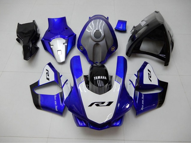 Buy 2015-2019 Blue White Yamaha YZF R1 Bike Fairings Buy 2015-2019 Blue White Yamaha YZF R1 Bike Fairings