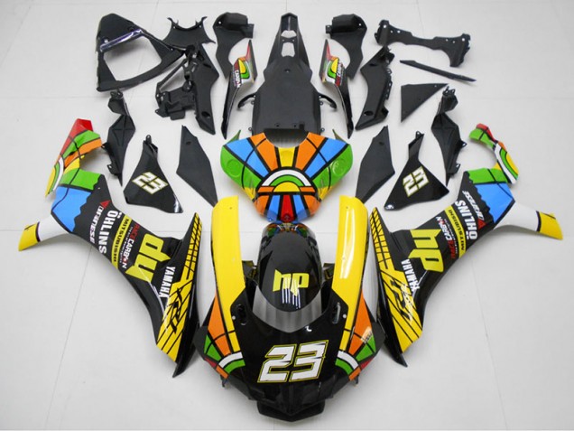 Buy 2015-2019 Yellow Black 23 Yamaha YZF R1 Motorcyle Fairings Buy 2015-2019 Yellow Black 23 Yamaha YZF R1 Motorcyle Fairings