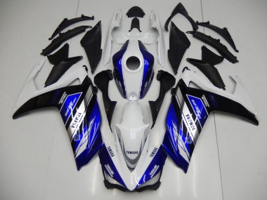 Buy 2015-2022 Blue White Yamaha YZF R3 Motorcycle Fairing