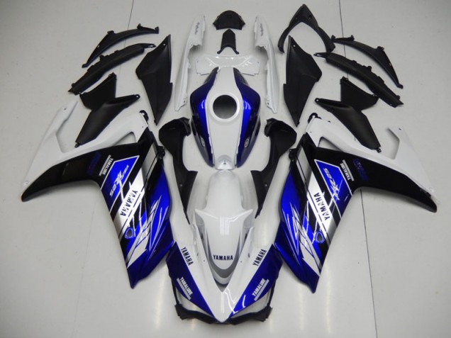 Buy 2015-2022 Blue White Yamaha YZF R3 Motorcycle Fairing Buy 2015-2022 Blue White Yamaha YZF R3 Motorcycle Fairing