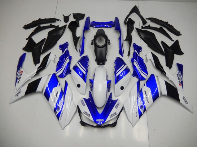 Buy 2015-2022 Blue White Blue White ENEOS Yamaha YZF R3 Bike Fairings