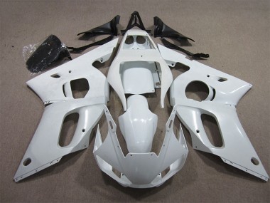 Buy 1998-2002 White Yamaha YZF R6 Motorcycle Replacement Fairings