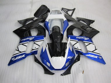 Buy 1998-2002 Blue White Black Yamaha YZF R6 Motorbike Fairings