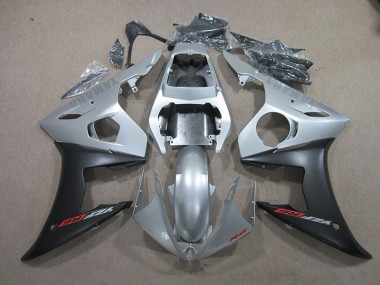 Buy 2003-2005 Silver Black Yamaha YZF R6 Bike Fairing