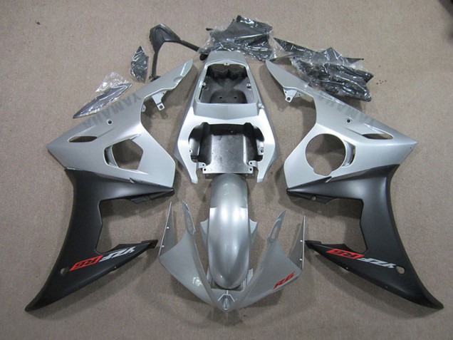 Buy 2003-2005 Silver Black Yamaha YZF R6 Bike Fairing Buy 2003-2005 Silver Black Yamaha YZF R6 Bike Fairing