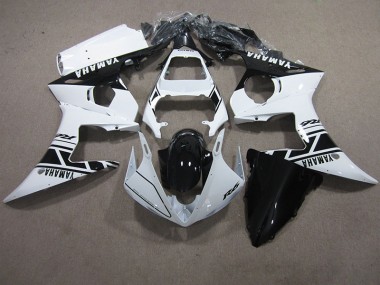 Buy 2003-2005 White Black Yamaha YZF R6 Motor Bike Fairings