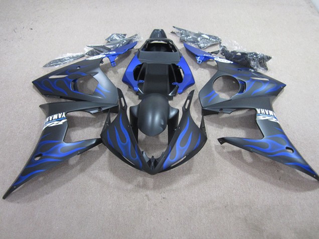 Buy 2003-2005 Black Blue Flame Yamaha YZF R6 Moto Fairings Buy 2003-2005 Black Blue Flame Yamaha YZF R6 Moto Fairings