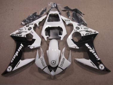 Buy 2003-2005 White Black Yamaha YZF R6 Motorbike Fairings
