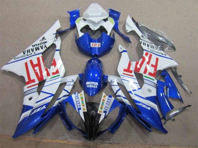 Buy 2008-2016 White Black Red Fiat Yamaha YZF R6 Motorbike Fairing Kits